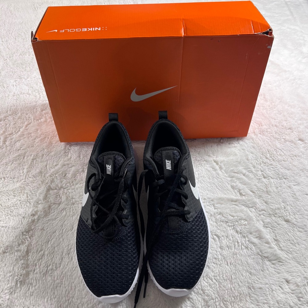 Nike Roshe G Mens Golf Shoes Black White CD6065-001 Size 8 Golf Sneakers NEW